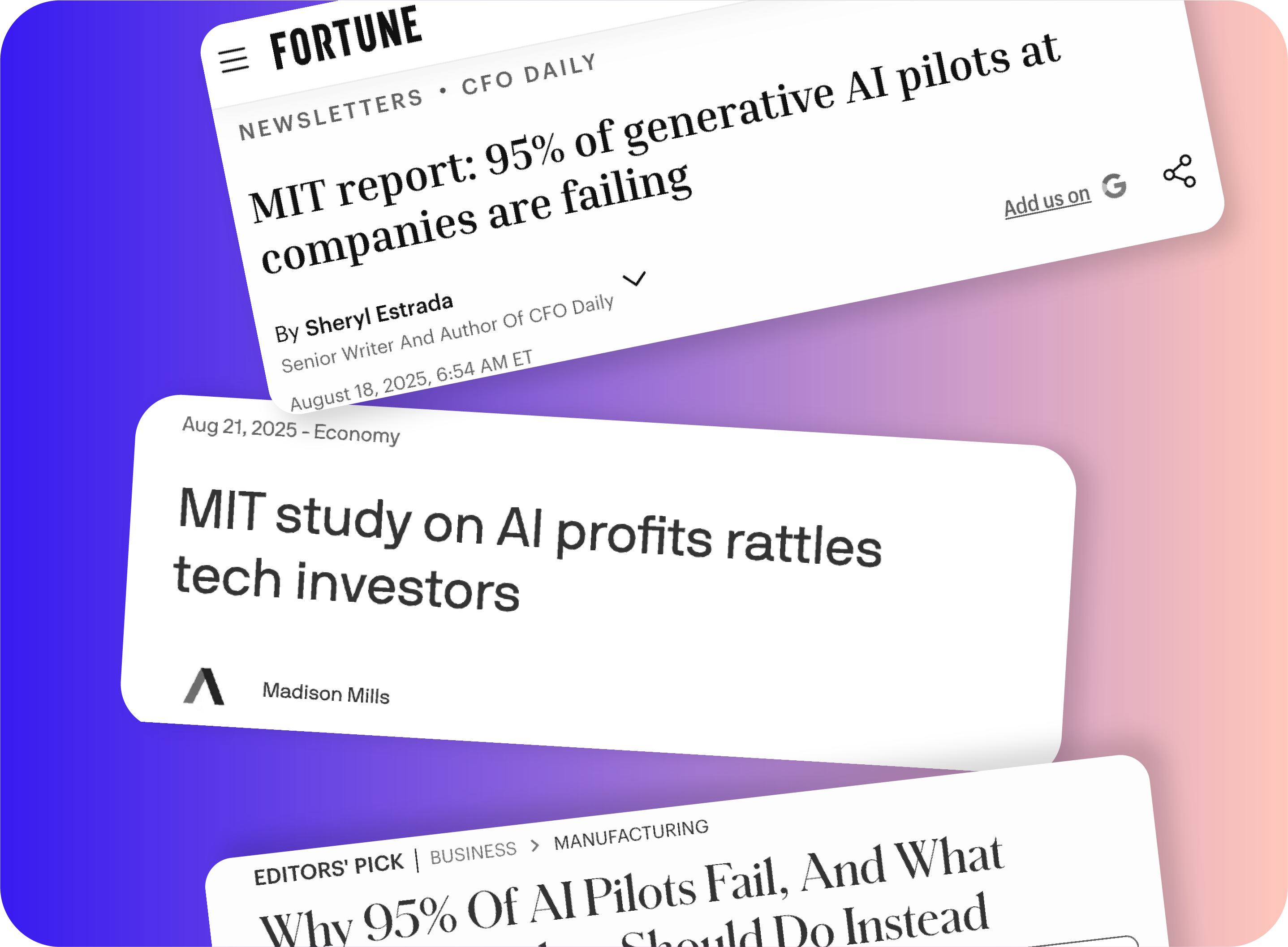 AI ROI headlines